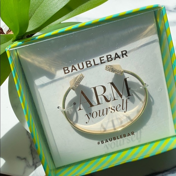 Bauble Bar - “Arm Yourself” Bangle - Picture 1 of 13